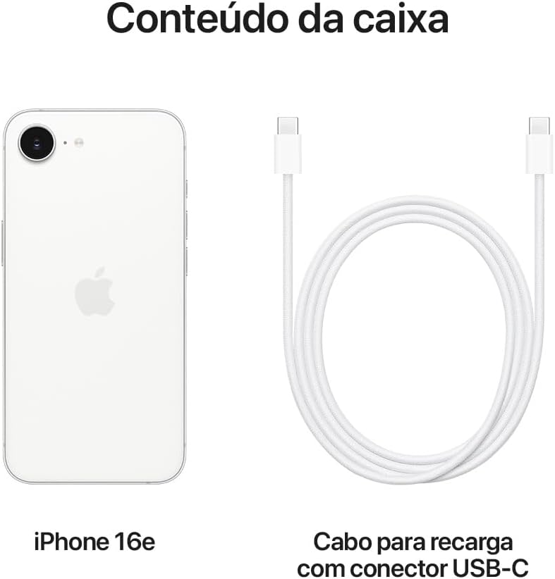 Tela e câmera do iPhone 16e